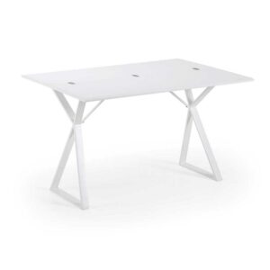 4Home Tisch in Weiß 130 cm breit