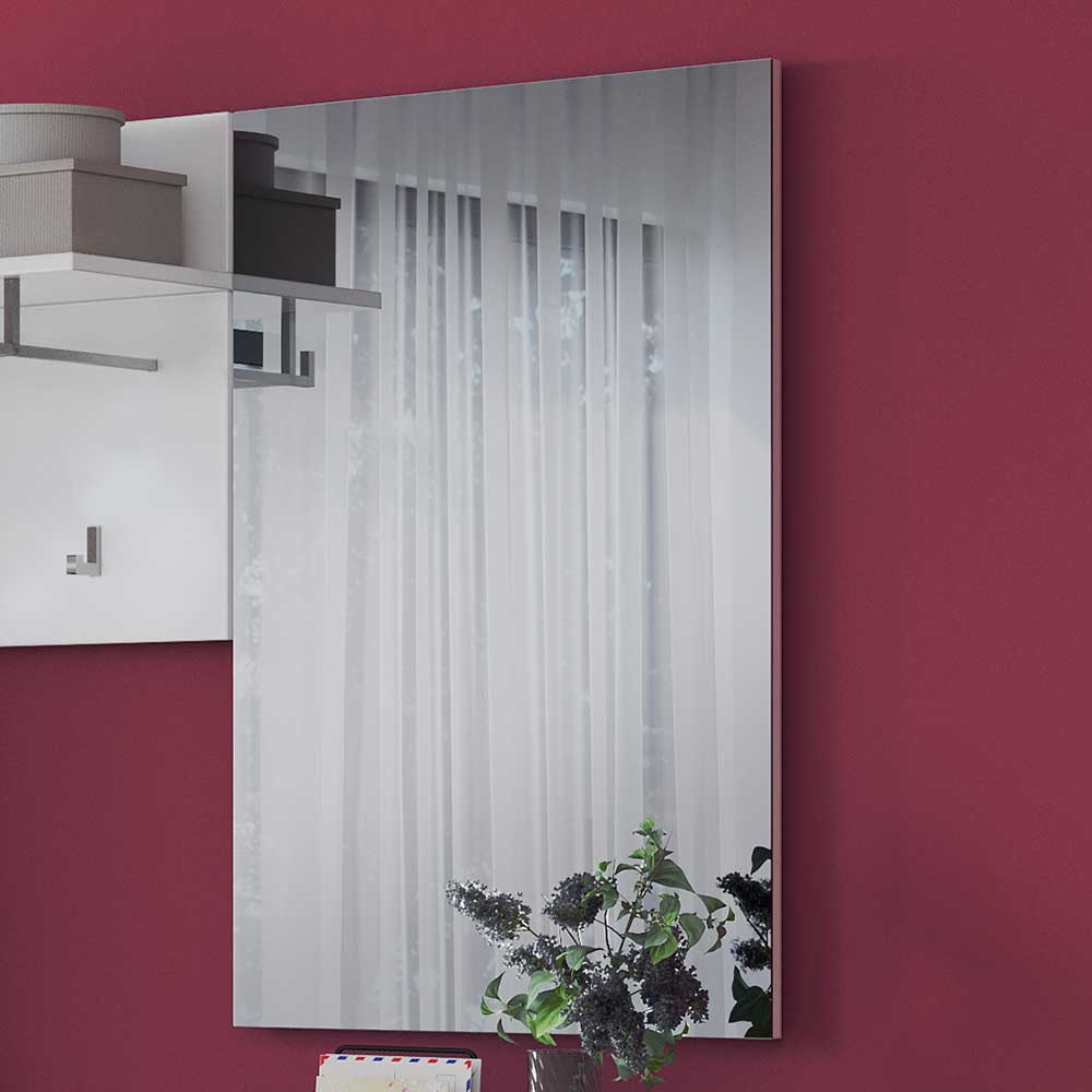 Möbel4Life Garderoben Wandspiegel in modernem Design 85 cm hoch 55 cm breit