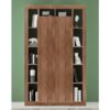 Homedreams Wohnzimmer Bücherschrank in Holzoptik Naturfarben 217 cm hoch