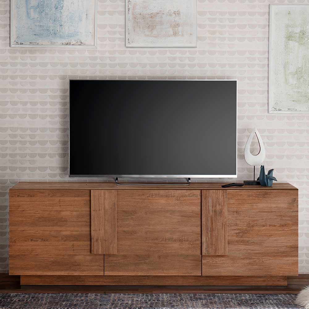 Homedreams Fernseh Unterschrank in Holzoptik Naturfarben modernes Design
