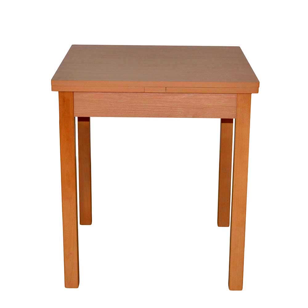 Möbel4Life Küchen Tisch mit zwei Ansteckplatten 67 - 127 cm