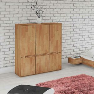 Basilicana Schlafzimmer Highboard aus Buche massiv geölt