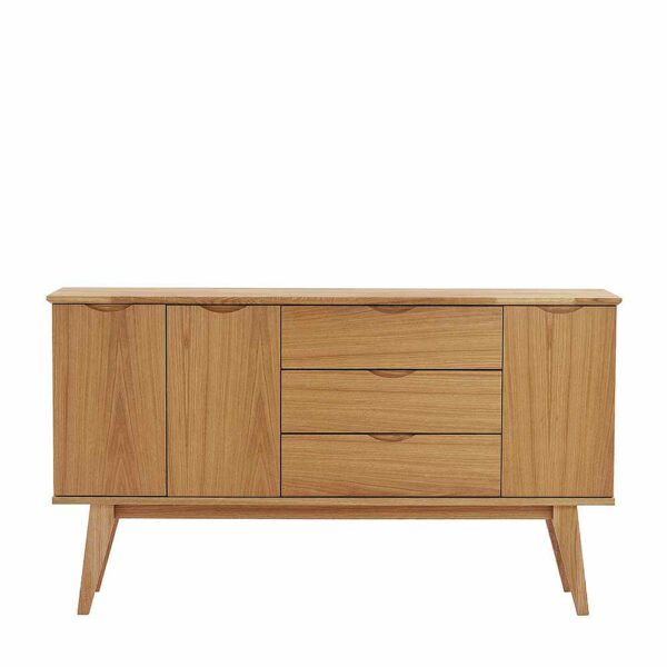 TopDesign Sideboard mit Eiche Furnier 150 cm breit