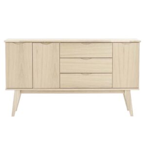 TopDesign Sideboard aus Eiche White Wash 150 cm