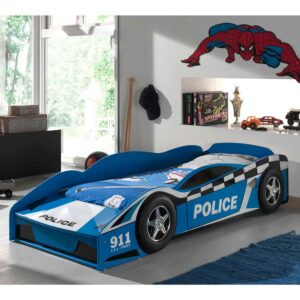 4Home Autobett im Polizei Design Lattenrost