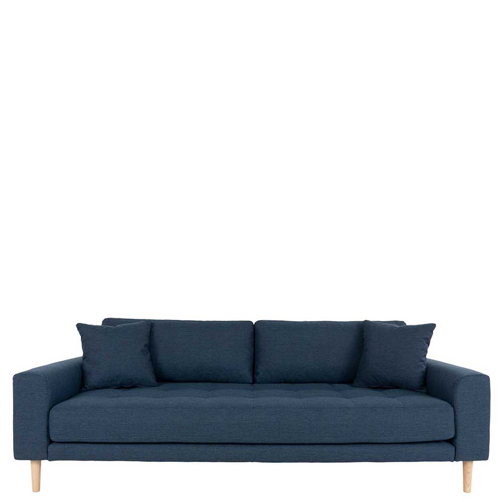 4Home Wohnzimmer Couch mit Armlehnen Skandi Design