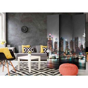 4Home Leinwand Paravent New York Motiv mit modern