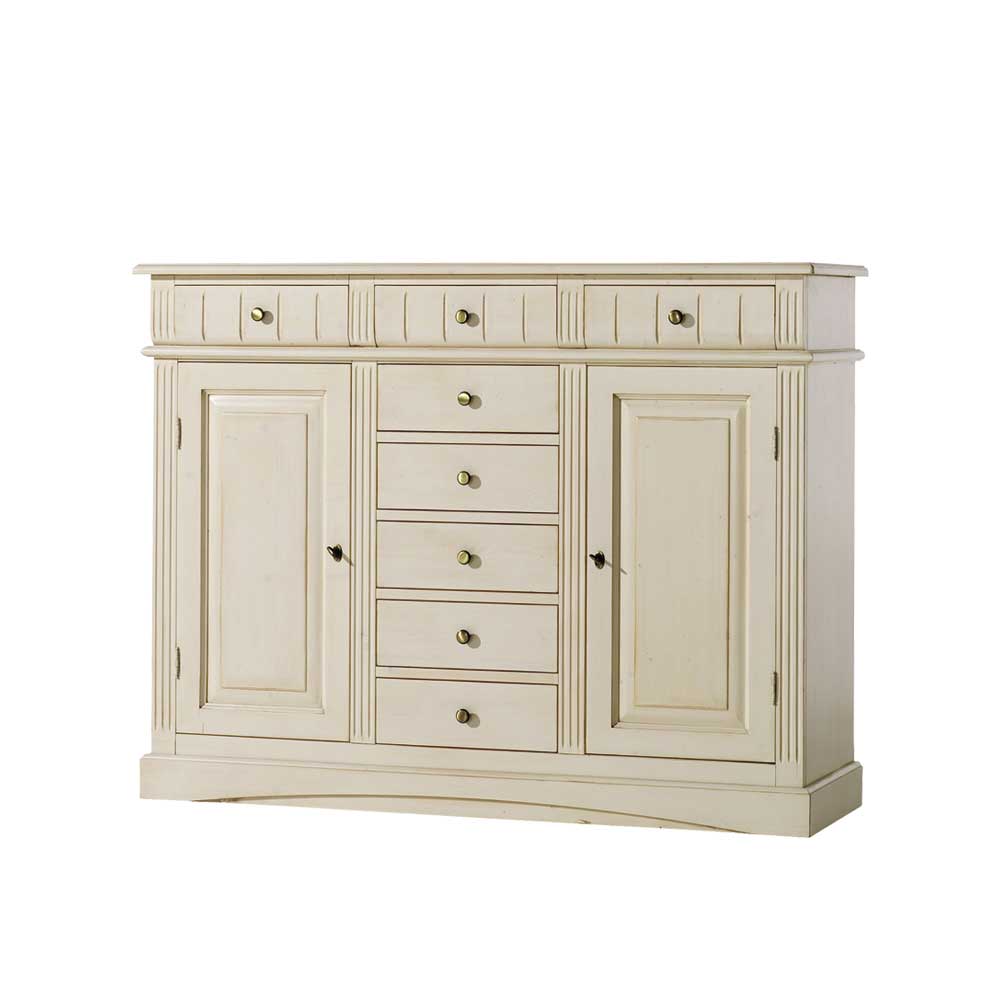 Dreaming Forest Fichte Sideboard in Creme Landhaus