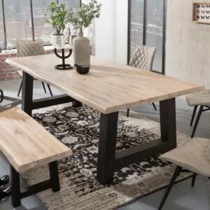 Massivio Tisch Esszimmer 300 cm breit Industry und Loft Stil
