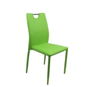 Brandolf 4 Stühle zum Stapeln in Hellgrün 46 cm Sitzhöhe (4er Set)