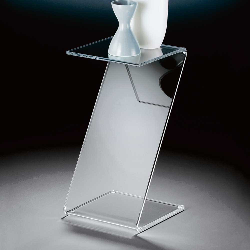 TopDesign Telefontisch aus Acrylglas modern