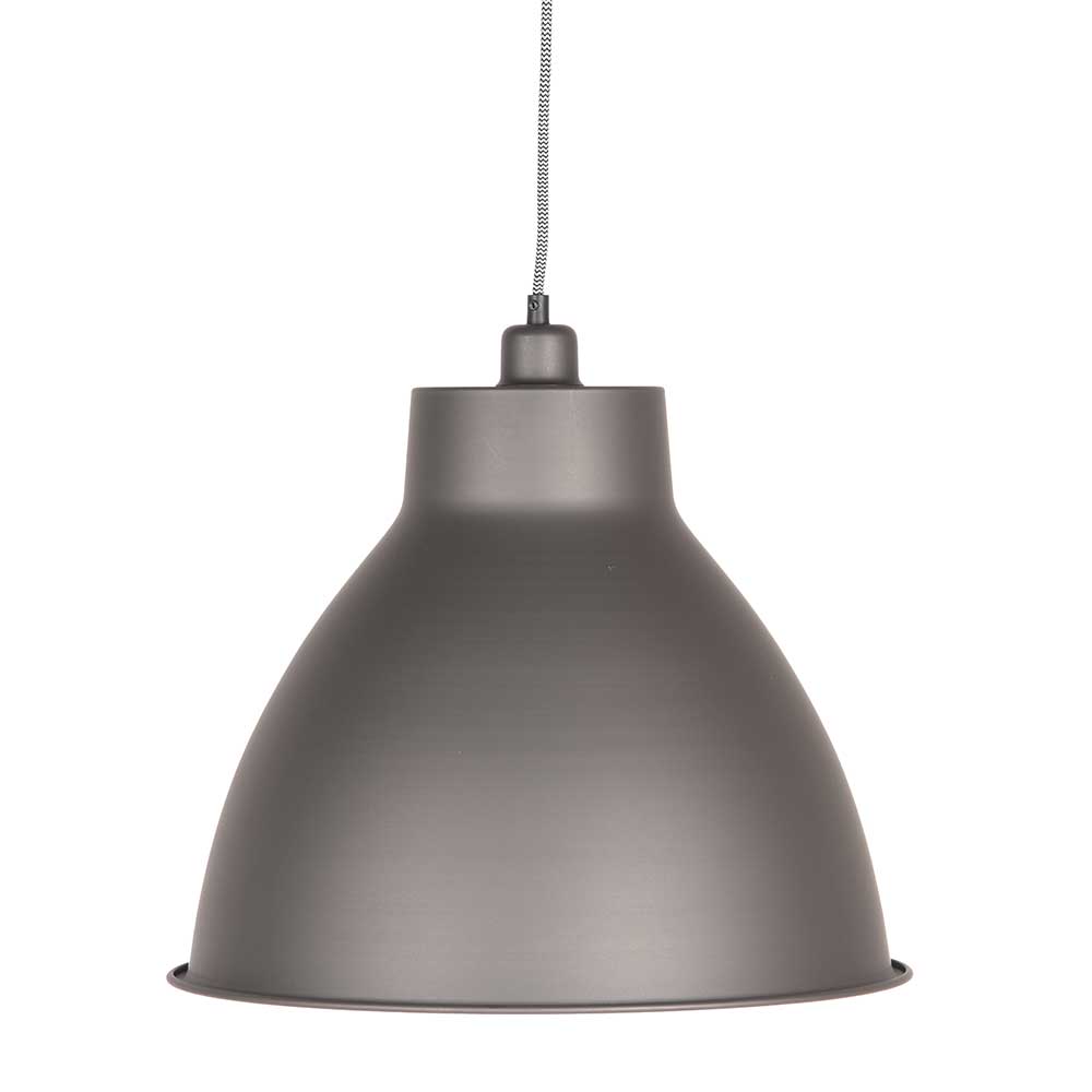 Möbel Exclusive Hängeleuchte in Grau metallic Metall