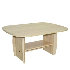 Möbel4Life Wohnzimmer Tisch in Sonoma Eiche 90 cm breit