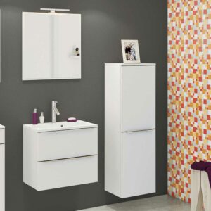 Star Möbel Möbel Einrichtung für Badezimmer Weiß (dreiteilig)