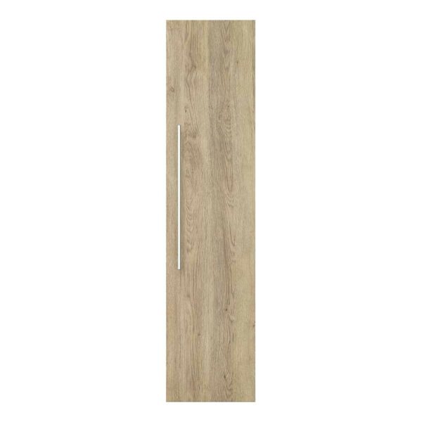Möbel4Life Bad Seitenschrank in Eiche hell Optik 35 cm breit