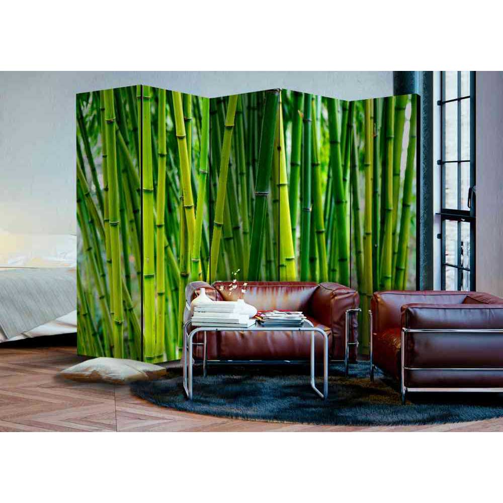 4Home Spanische Wand mit grünem Bambus 225 cm breit