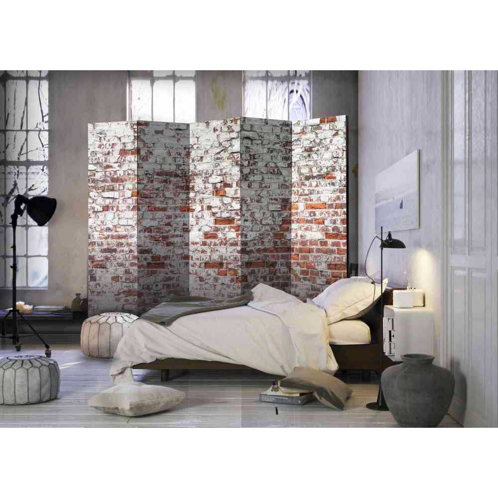 4Home Spanische Wand mit Mauer Motiv Loft Style