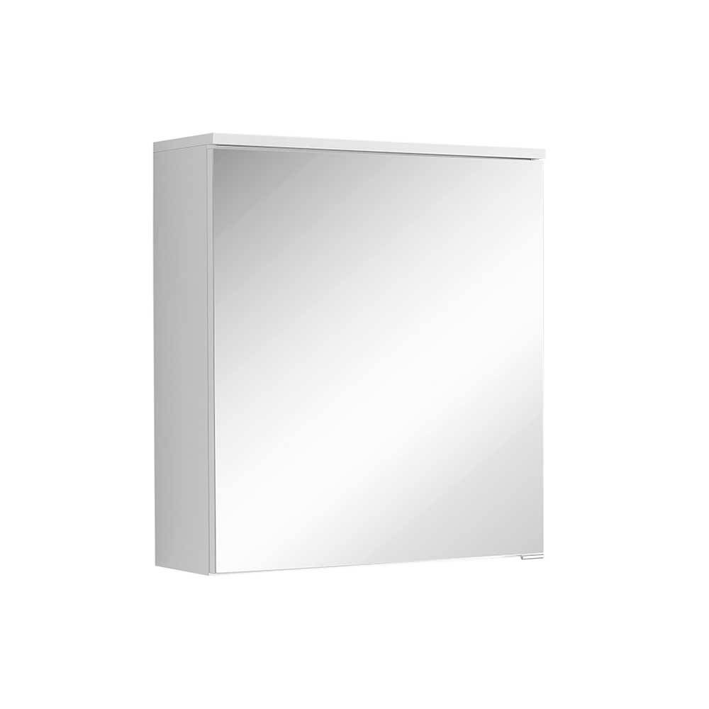 Star Möbel Badezimmer Spiegelschrank in Weiß einer Tür