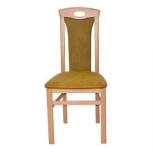 Möbel4Life Esstisch Stühle Buche mit hoher Lehne Gestell aus Massivholz (2er Set)