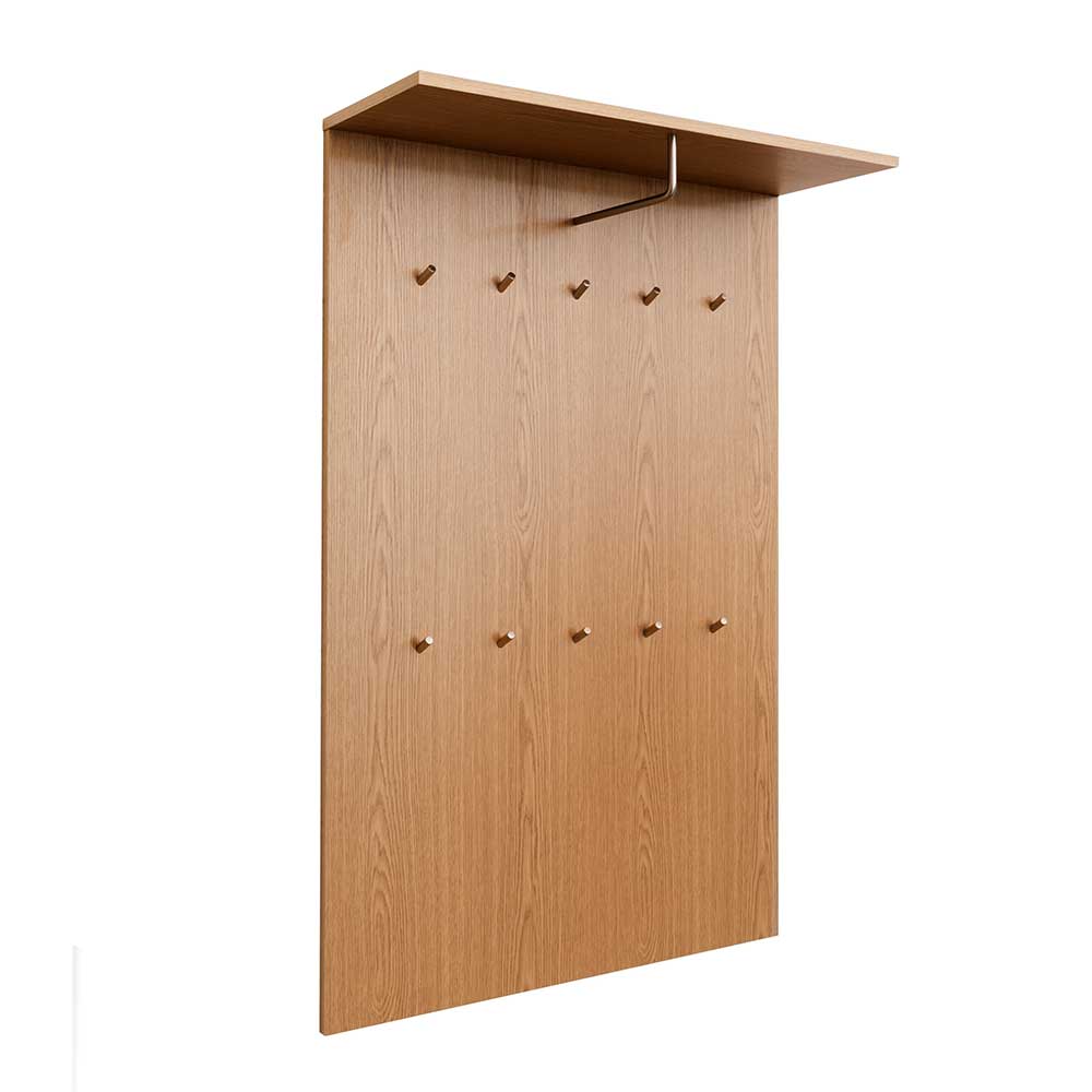 Doncosmo Garderobe in Eichefarben Wandmontage