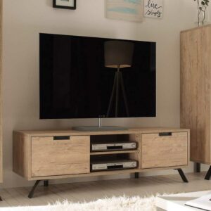 Homedreams TV Board im Retro Design Eiche