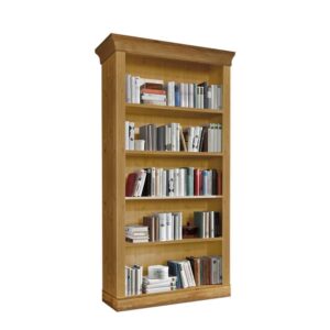 Life Meubles Landhaus Bücherregal aus Kiefer Massivholz gelaugt und geölt