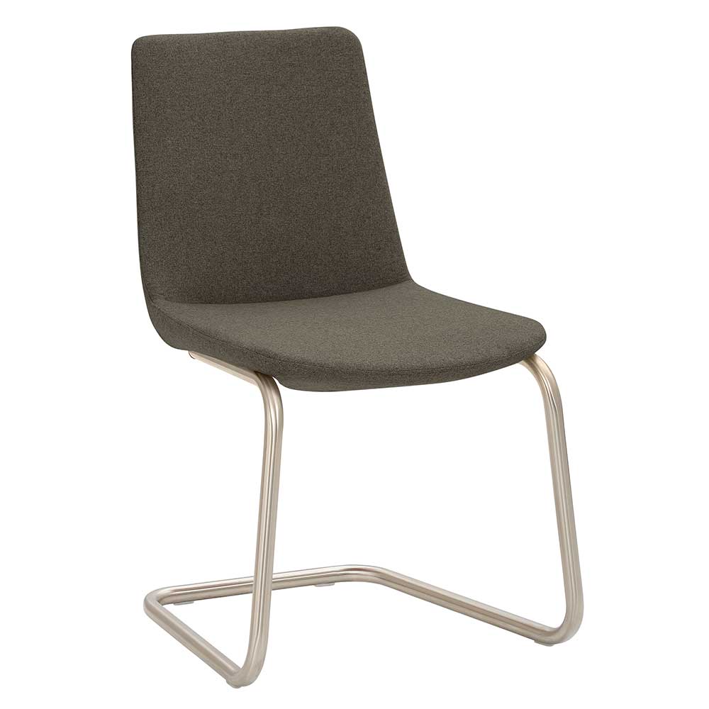 PerfectFurn Schwinggestell Stuhl mit 47 cm Sitzhöhe Gestell aus Stahl