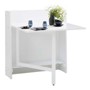 Möbel4Life Küchen Tisch in Weiß Platte klappbar