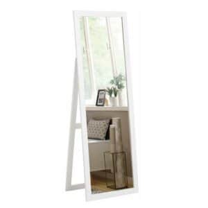 Möbel4Life Rechteckiger Spiegel klappbar in Weiß 180 cm hoch