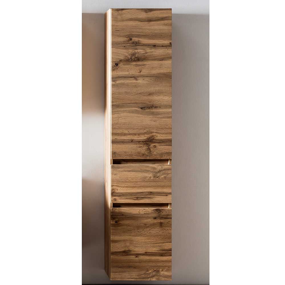 Star Möbel Badseitenschrank 185 cm hoch Landhausstil