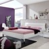 Franco Möbel Design Bett in Weiß Made in Germany