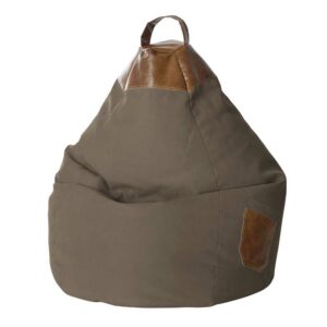 Young Furn XXL Sitzsack in Braun mit Griff