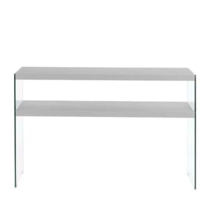 Doncosmo Konsolen Tisch in Grau 110 cm breit