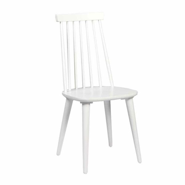 TopDesign Stuhl in Weiß massiv (4er Set)