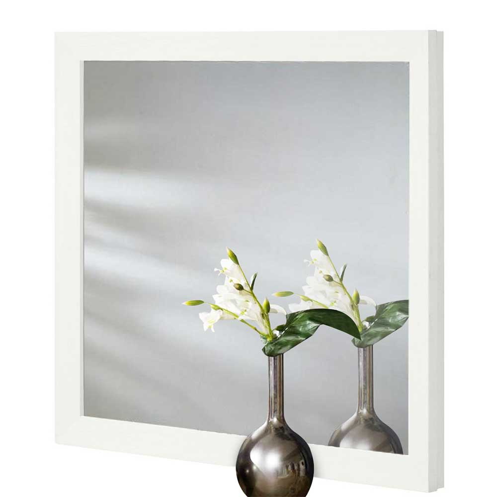 Möbel4Life Garderobenspiegel in Weiß 70 cm breit