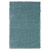 Doncosmo Shaggy Hochflor Teppich in Hellblau viele Größen