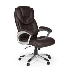 Möbel4Life Chef Sessel in Braun ergonomische Form