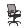 Möbel4Life Ergonomischer Bürostuhl in Schwarz höhenverstellbarem Sitz