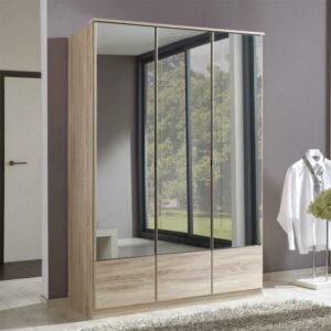 Star Möbel Schlafzimmerschrank mit Drehtüren Spiegeltüren