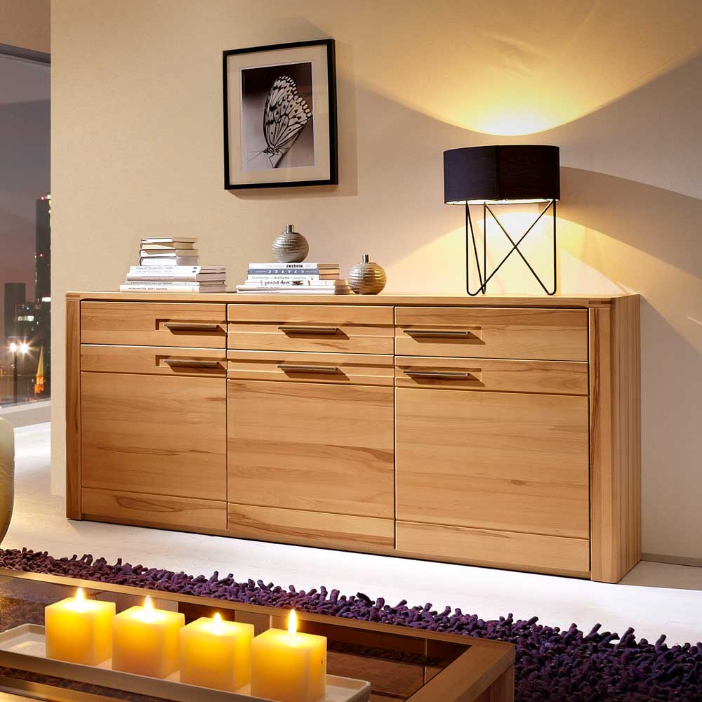 BestLivingHome Wohnzimmer Sideboard aus Kernbuche lackiert online kaufen