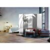 4Home Paravent mit Tunnel Motiv und Kugeln hell Grau