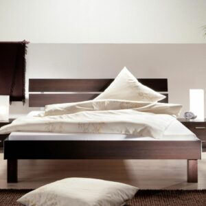 TopDesign Doppelbett in Wenge Dekor Schlafzimmer