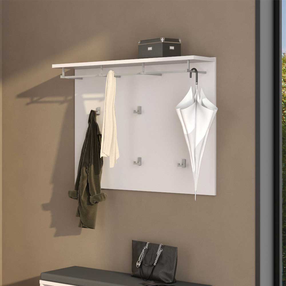 Müllermöbel Hängegarderobe in Weiß 105 cm breit