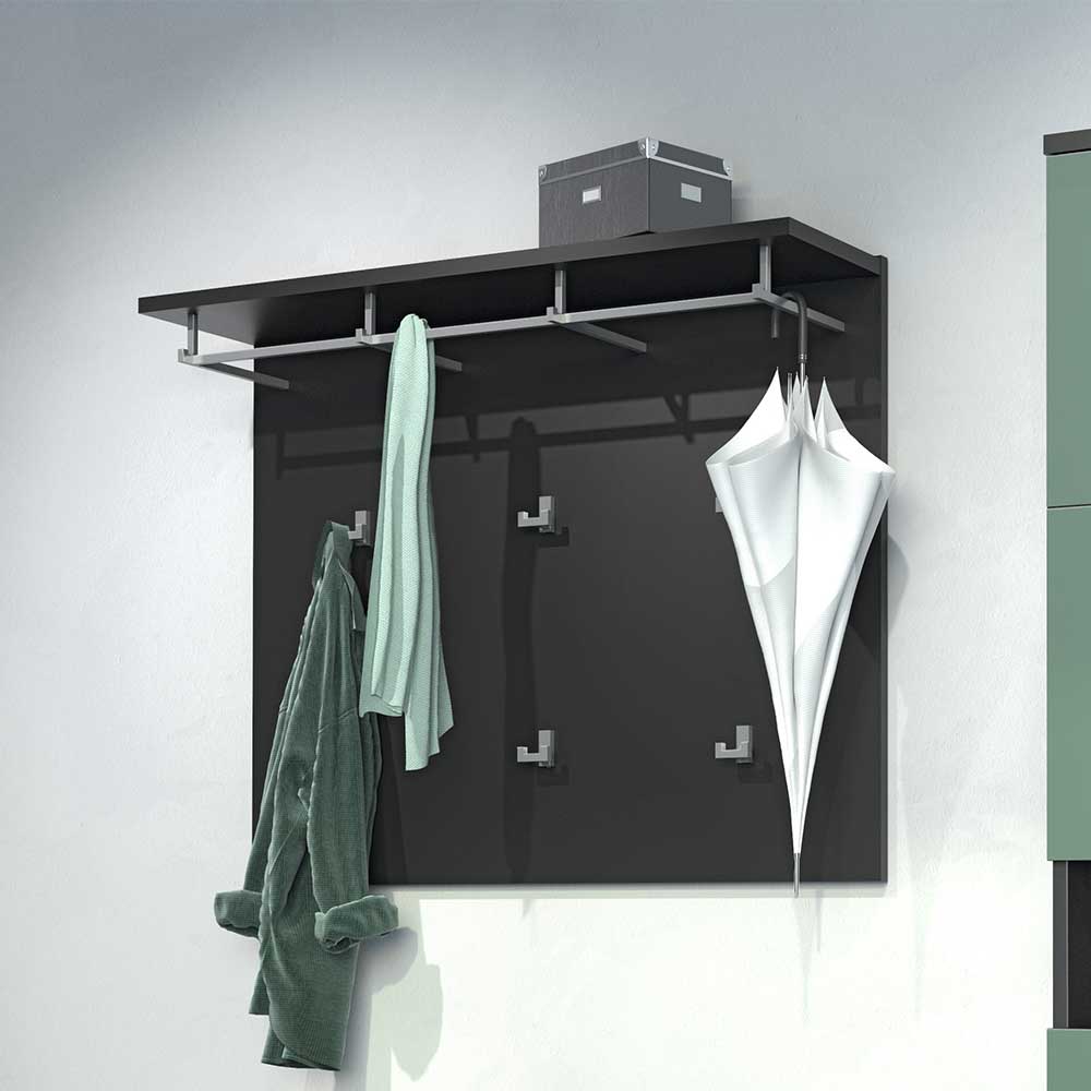 Müllermöbel Garderobe in Anthrazit 105 cm breit