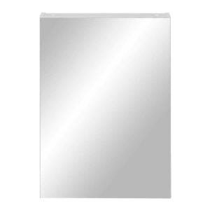 Basilicana Badspiegelschrank in Weiß und Grau 50 cm breit
