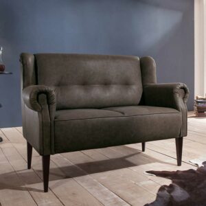 Brandolf 2 Sitzer Couch in Grau Landhaus