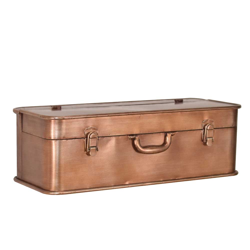 Möbel4Life Koffer Wanboard in Kupferfarben Metall
