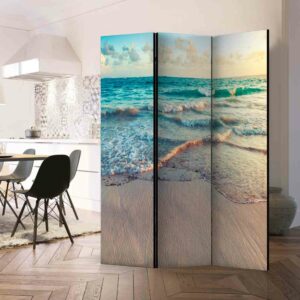 4Home Spanische Wand mit Strand Motiv und Blick zum Horizont 135 cm breit