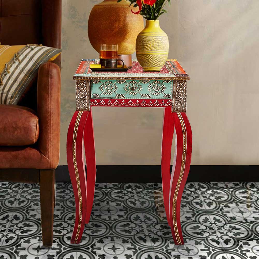 Möbel4Life Beistelltischchen in Bunt orientalischen Stil