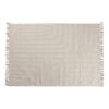 Basilicana Heller Skandistil Teppich in Beige 240x170 cm rechteckig